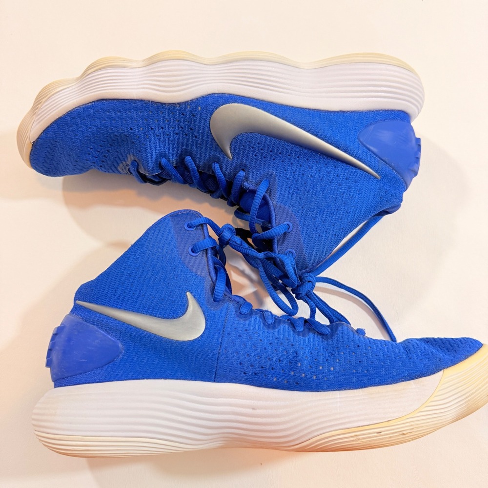 Nike Hyperdunk 2017 Basketball Mens Size 9.5 Royal Blue Silver 897631-400